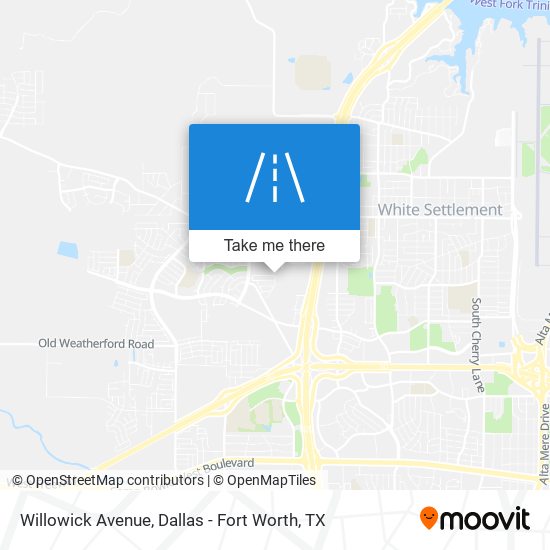 Willowick Avenue map