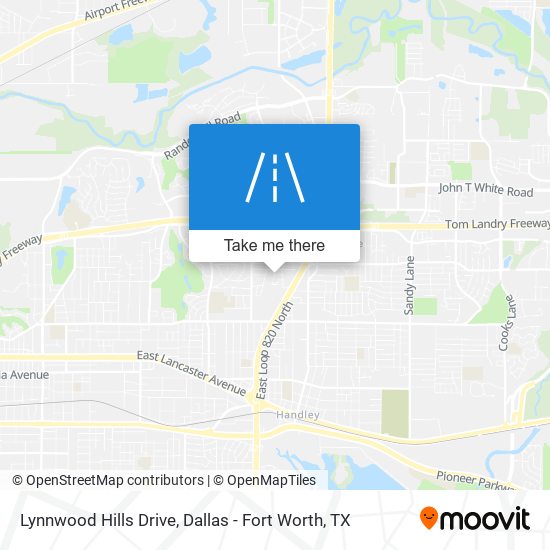 Lynnwood Hills Drive map
