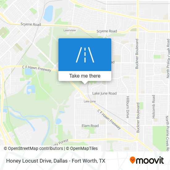 Honey Locust Drive map