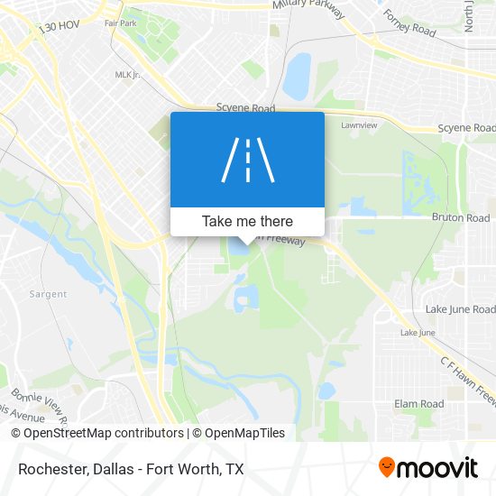 Rochester map