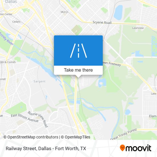 Mapa de Railway Street