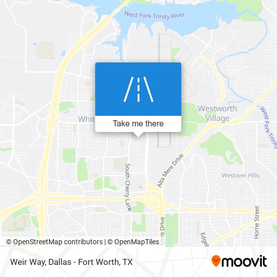 Mapa de Weir Way
