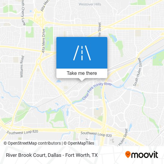 River Brook Court map