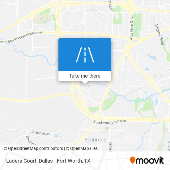 Ladera Court map