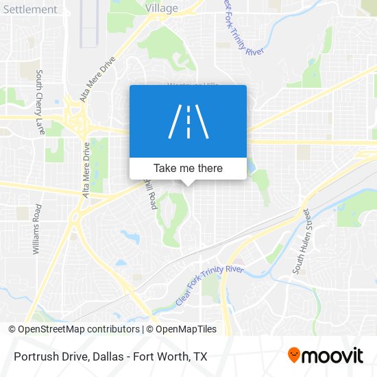Portrush Drive map