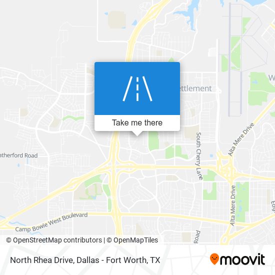 Mapa de North Rhea Drive