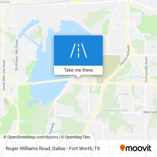 Mapa de Roger Williams Road