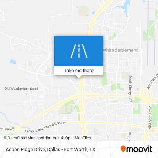 Aspen Ridge Drive map