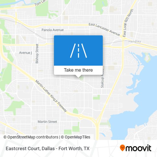 Eastcrest Court map