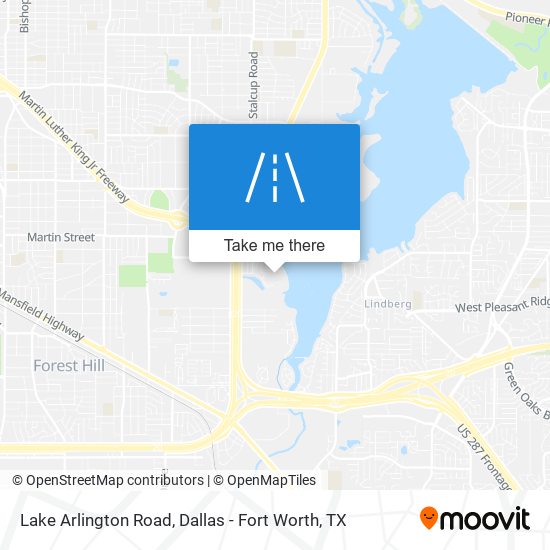 Mapa de Lake Arlington Road