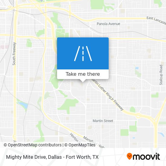 Mighty Mite Drive map