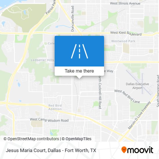 Jesus Maria Court map