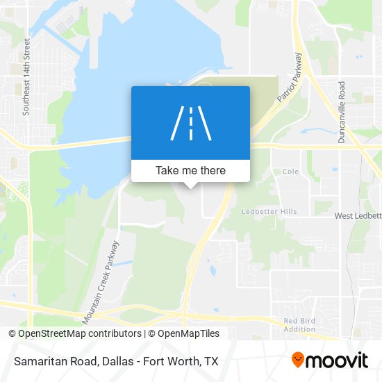 Samaritan Road map