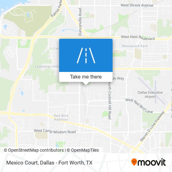 Mexico Court map