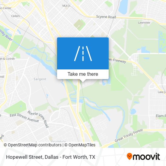 Mapa de Hopewell Street