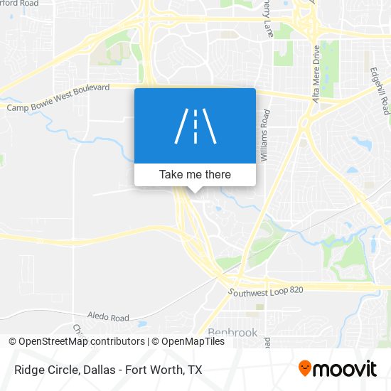 Ridge Circle map
