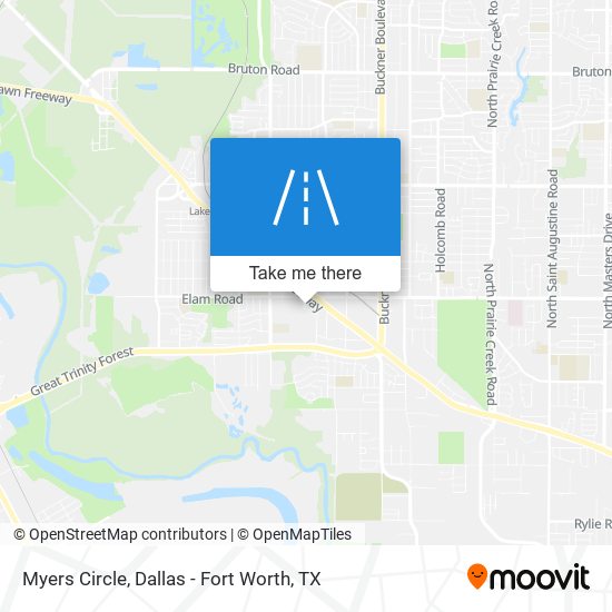 Myers Circle map