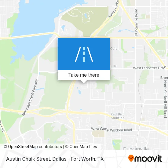 Austin Chalk Street map