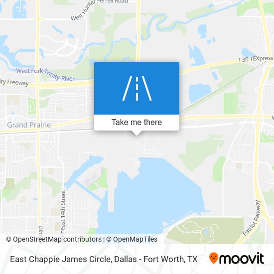 Mapa de East Chappie James Circle