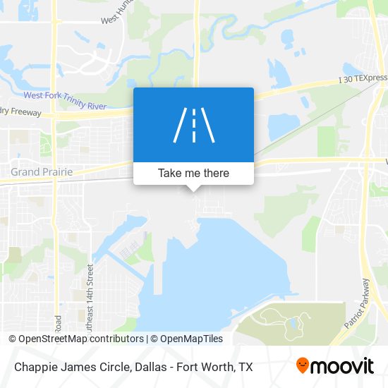 Chappie James Circle map