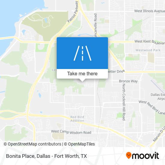 Mapa de Bonita Place