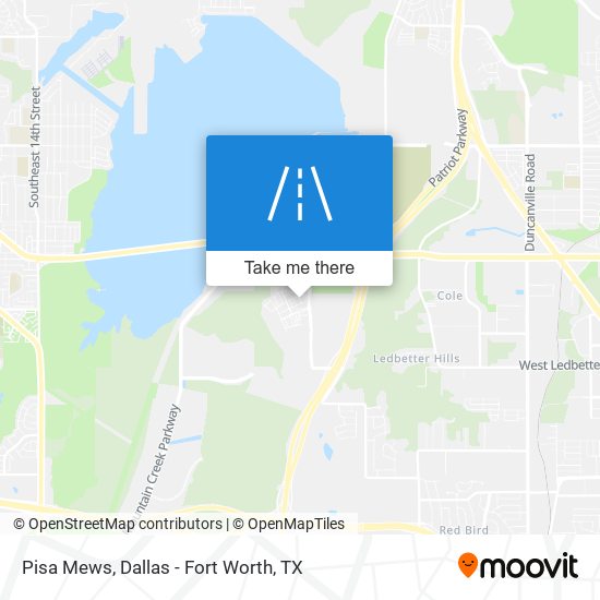 Mapa de Pisa Mews