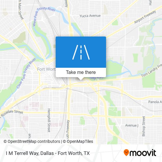 I M Terrell Way map