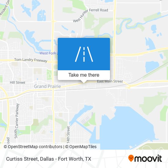 Mapa de Curtiss Street