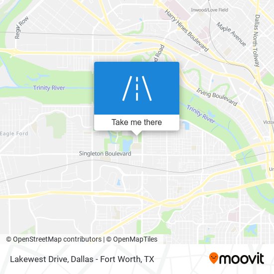 Lakewest Drive map