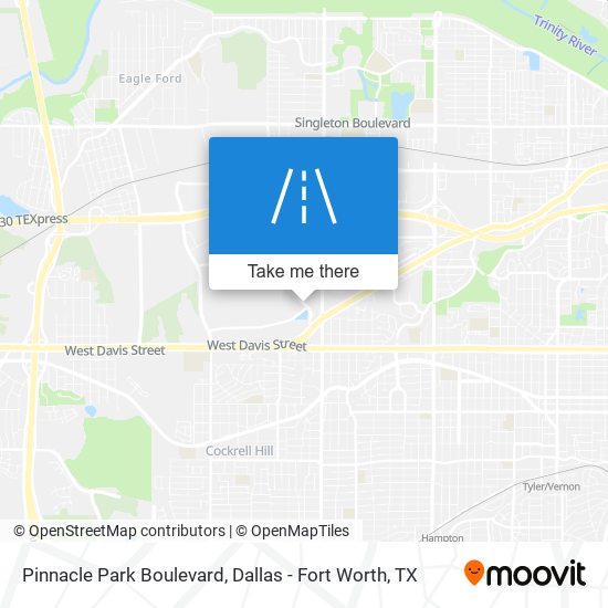Mapa de Pinnacle Park Boulevard