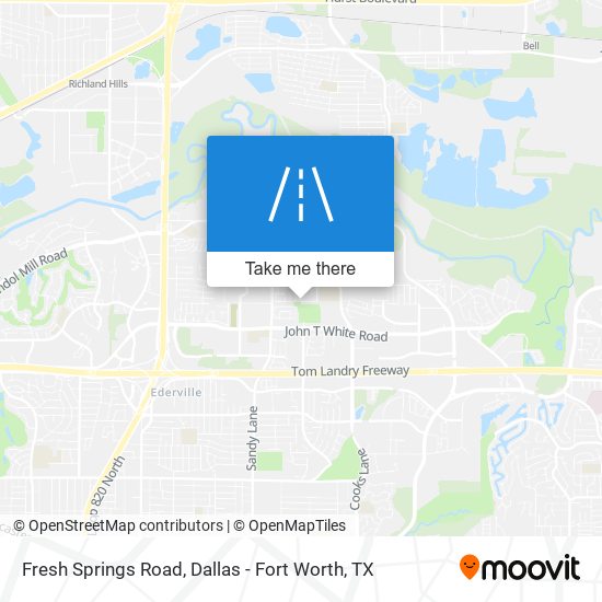 Mapa de Fresh Springs Road