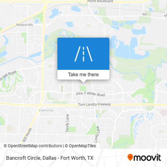 Bancroft Circle map