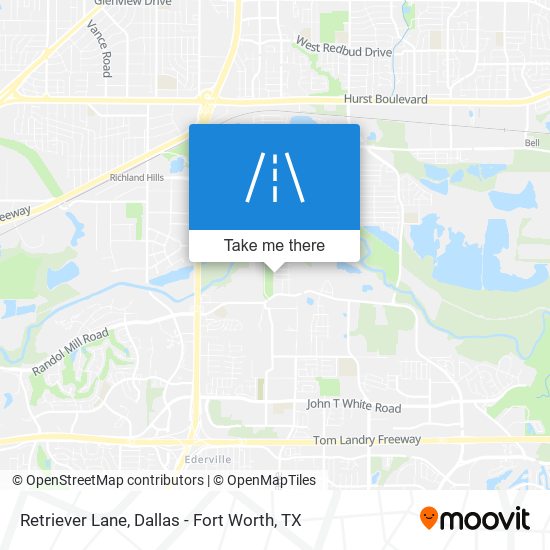 Retriever Lane map