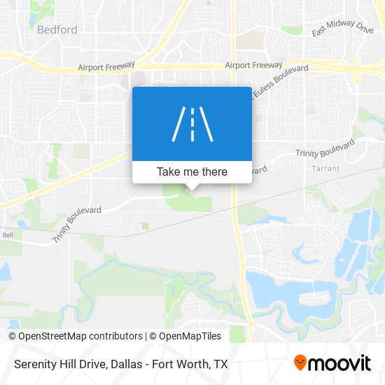 Serenity Hill Drive map
