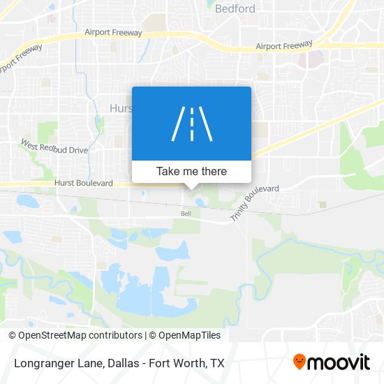 Longranger Lane map