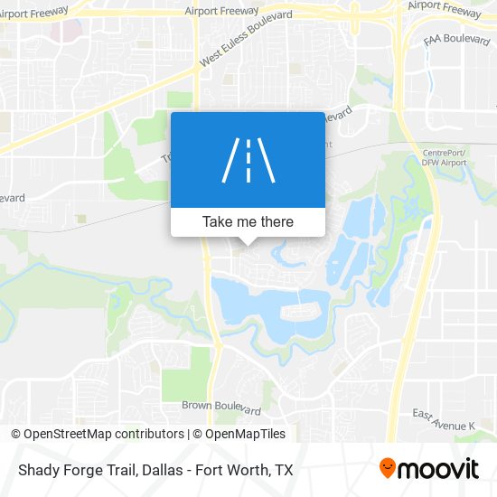 Shady Forge Trail map