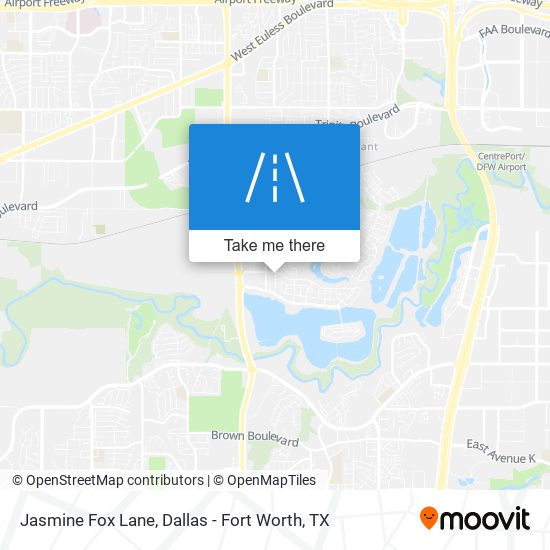 Mapa de Jasmine Fox Lane