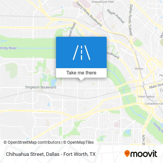 Chihuahua Street map