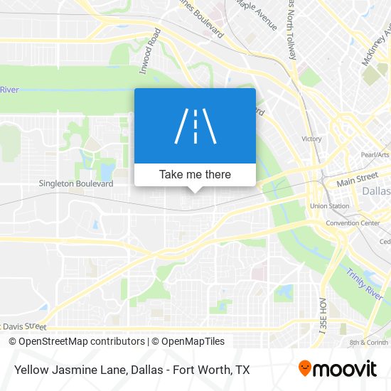 Yellow Jasmine Lane map