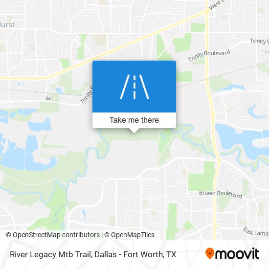 Mapa de River Legacy Mtb Trail