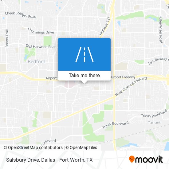 Salsbury Drive map