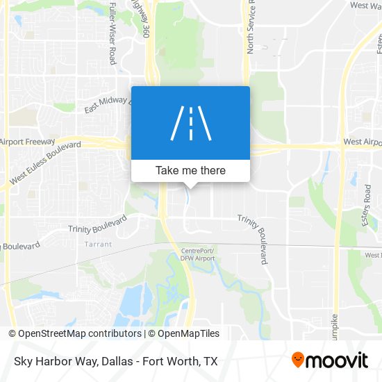Sky Harbor Way map