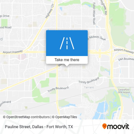 Mapa de Pauline Street
