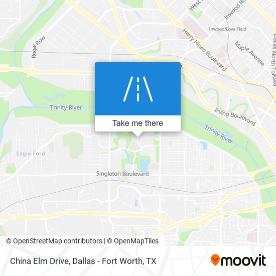 China Elm Drive map