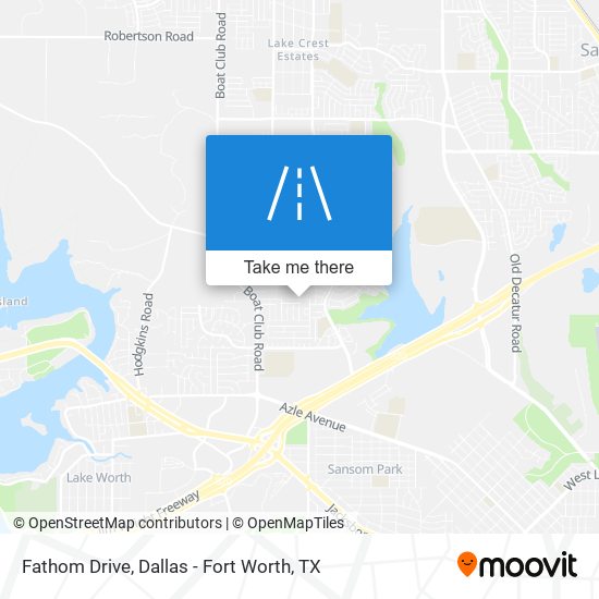 Fathom Drive map