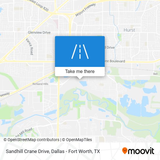 Sandhill Crane Drive map