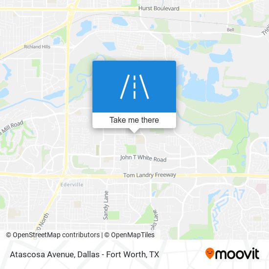 Atascosa Avenue map