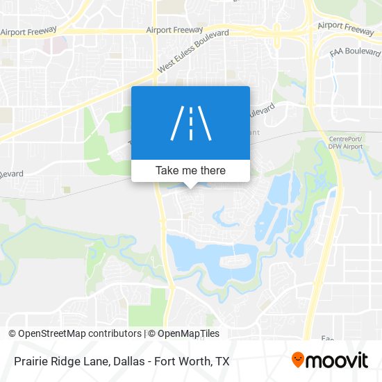 Prairie Ridge Lane map