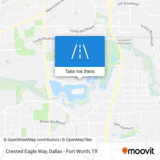 Mapa de Crested Eagle Way