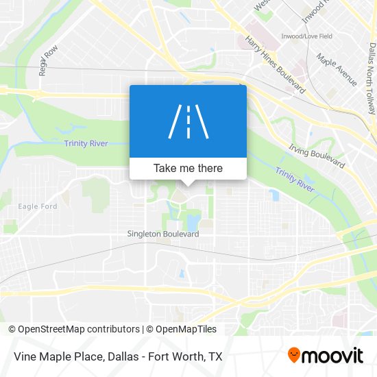 Vine Maple Place map